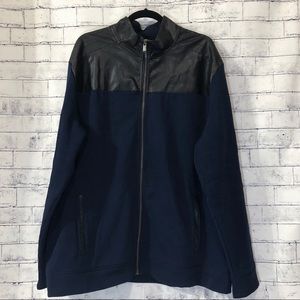 [Calvin Klein] zipper sweater